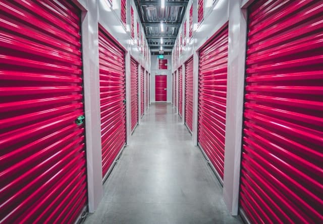 Modern climate-controlled storage facility with temperature regulation